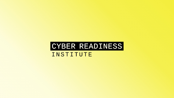 Cyber Readiness Institute logo on yellow background