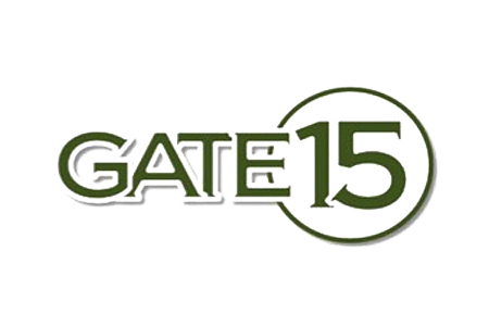 Gate 15 logo