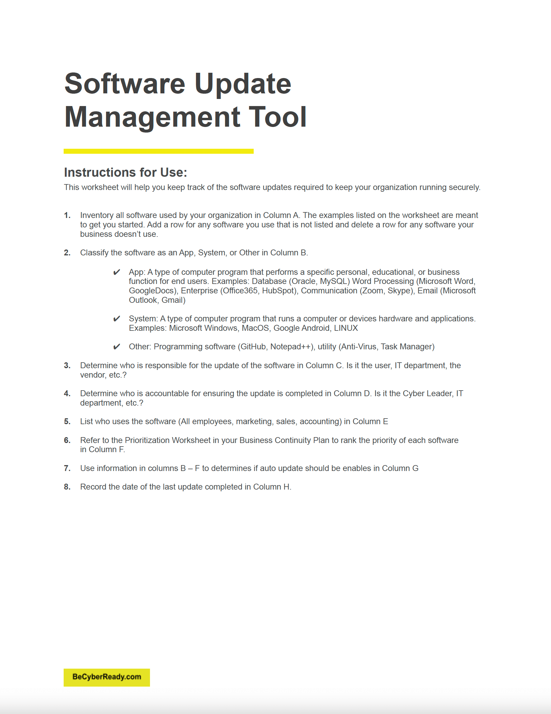 Software Update Management Tool thumbnail